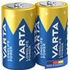 VARTA Longlife Power Batterie C Baby LR14 (pacco da 2) Batteria alcalina - Made in Germany - Ideali per giocattoli, torce, lettori CD e altri dispositivi a batteria