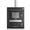 Fontana Forni Forno pizza a legna ad incasso fontana people colore antracite 1 pizza
