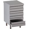D.L. SERVICE Cassettiera - N.4 cassetti - Profondità 60 - cm 50 x 60 x 85