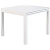 COSMA HONOLULU TAVOLO ALLUNGABILE 90/180 X 90 CM BIANCO