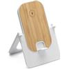 Caricatore wireless legno funzione supporto da personalizzare Roly Alok personalizzate o neutre