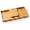 Caricatore wireless legno con portaoggetti personalizzato Roly Luke personalizzate o neutre