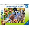 Ravensburger Puzzle 200 Divertenti Animali da Fattoria