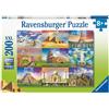 Ravensburger Puzzle Monumenti del Mondo 200 Pezzi XXL