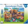Ravensburger Puzzle In Pieno Safari 200 pezzi XXL