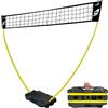 Sport One Flex Outdoor Set Multisport Rete da Pallavolo Autoportante Zavorrata