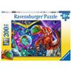 Ravensburger Puzzle 200 Dinosauri Spaziali