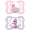 Mam 2pz Ciuccio Air 2-6m in Silicone - Rosa
