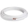 Tubo in Rame da 3/8 x 1 mm per Climatizzatore e Condizionatore, Lunghezza 50 Metri