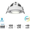 Faro LED da Incasso 12W Ø75mm IP40 CCT Orientabile, Philips CertaDrive Bianco Variabile CCT