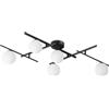 Ideal Lux Lampadario da soffitto ATLAS PL5 nero di Ideal Lux