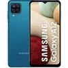 Samsung Galaxy A12, Smartphone, Display 6.5 HD+, 4 Fotocamere Posteriori, 32 GB Espandibili, RAM 4 GB, Processore Octa Core, Batteria 5000 mAh, 4G, Android 11 [Versione Italiana], Blue
