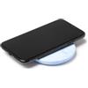 Base caricatore wireless in plastica riciclata personalizzata Roly Yaron personalizzate o neutre