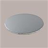 LUCGEL SRL Sottotorta Tondo Alto Ideale per Cake Design in Cartoncino Rigido Argento Dm 35H1 cm 3 pezzi