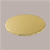 LUCGEL SRL Sottotorta Tondo Alto Ideale per Cake Design in Cartoncino Rigido Oro Dm 35H1 cm 3 pezzi