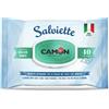 Camon Salviette Detergenti Muschio Bianco 40pz Gatti e Cani