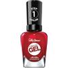 Sally Hansen Smalto Unghie Miracle Gel, Smalto Gel Senza Lampada UV, Effetto Manicure Professionale, 680 Rhapsody Red