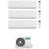 Hisense Condizionatore Climatizzatore Hisense Trial Split Inverter Energy Ultra 7000+7000+7000 BTU R-32 Wi-Fi Con 3AMW62U4RJC