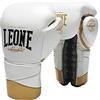 LEONE 1947 Authentic, Guantoni da Boxe Unisex Adulto, Bianco, 14oz