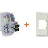 Fanton caricatore doppia presa Usb A 5V 2,4A compatibile Now sabbia - 82892-NS