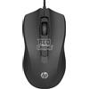 HP Mouse HP Wired Maus 100 Nero