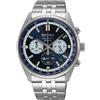 SEIKO Sport Chrono SSB427P1 Panda Dial Orologio Quarzo Bracciale Acciaio