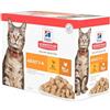 Hill's Cibo Umido per Gatti Adulti Multipack Poultry Selection - 1200 gr