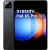 Xiaomi Pad 6S Pro (Tablet) 3K 12.45" 144Hz, 8 GB RAM-256 GB, Snapdragon 8 Gen 2 a 3.19GHz, Batteria da 10.000 mAh, Ricarica a 120W, Nero