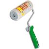 Nespoli Rullo di vernice in microfibra di teflon per legno, 18 cm, manico ergonomico, con bordi smussati per evitare segni