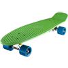 Ridge Skateboard 69 cm 27 inch Nickel Cruiser Retro Stil M Rollen Komplett Fertig Montiert, Unisex, Verde/Blu