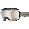Uvex Downhill 2000 nero/argento litemirror S3 double lens