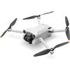 DJI Drone con fotocamera DJI Mini 3 Pro (RC RM330) 4 rotori Quadrirotore 48 MP 3840 x 2160 Pixel 2453 mAh Nero, Bianco [929419]