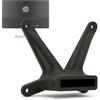 3IDEE adattatore VESA compatibile con monitor HP (22f, 22es, 22ea, 24f, 24fw, 24fh, 24es, 24ea, 27f, 27fw, 27fh, 27es, 27ea) - set di viti incluso - 75x75 mm (nero)