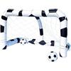 Bestway Fußballtor-Set, aufblasbar incl. 2 Bällen