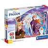 Clementoni Clementoni-26058-Supercolor Disney Frozen 2-60 pezzi, puzzle bambini, Multicolore, 26058