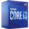 Intel® Core™ i3-10100F, processore per sistemi desktop a 10 core fino a 4,3 GHz sbloccato senza grafica del processore LGA1200 (chipset Intel® serie 400) 65 W