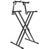 Proel SPL252 Supporto professionale per tastiera a due livelli con doppio telaio