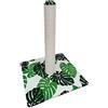 Croci Green Leaves High - Tiragraffi alto a colonna 62 cm, per Gatti Adulti Grandi e Piccoli, Tiragraffi graffiatoio ad albero, Accessori e Giochi per gli Animali, Gioco calmante per gatti
