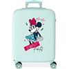 Disney Minnie Teen Valigia da cabina blu 38 x 55 x 20 cm Rigida ABS chiusura a combinazione laterale 35 l 2,5 kg 4 ruote doppie