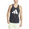 adidas Canotta Uomo Run It, XL Nero