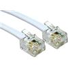 ALIDA SYSTEMS Cavo di Rete ADSL di Alta Qualità, da 10m, Bianco