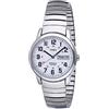 Timex T20461PF Orologio Analogico da Polso da Uomo, Acciaio Inox, Bianco/Argento