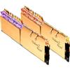 G.SKILL RAM DIMM G.Skill Trident Z Royal DDR4 3600 Mhz Da 32GB (2x16GB) Oro CL18 INTEL XMP