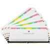 Corsair DOMINATOR PLATINUM RGB 32GB (4 x 8GB) DDR4 DRAM 3600MHz C18 Memory Kit — White