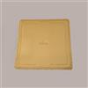 LUCGEL SRL Sottotorta Vassoio Cartone Quadrato Oro Nero Microtriplo 40x40cm 10 pezzi