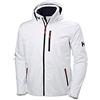 Helly Hansen Uomo Crew Hooded Midlayer Jacket, Bianco, S