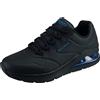 Skechers Uno 2, Scarpe da Ginnastica Uomo, Nero Bkbl, 46 EU