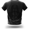 D.FENSTEC Srl T-SHIRT FIT THERAPY NERO TAGLIA S-M