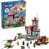 LEGO City Fire Station 60320 Building Kit for Kids Aged 6+; Includes 2 City Adventures TV Series Characters (540 Pieces)