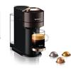 Nespresso De'Longhi - Nespresso Vertuo Next, Macchina per caffè ed espresso con WiFi e Bluetooth integrati, automatica, con capsule e sistema di preparazione con un solo tocco, ENV120.BW, marrone